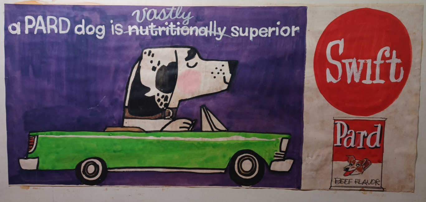 Dog Driving Car 8 X 18 On Board Jrrts