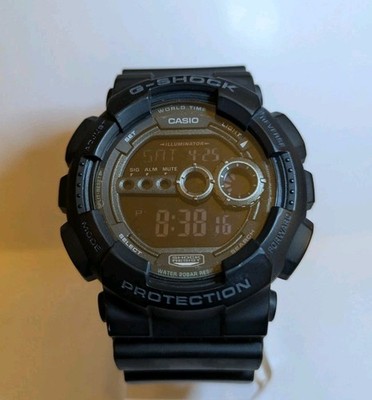 Casio 3263 G-shock Men's Watch. GD-100, Black/gray. | eBay