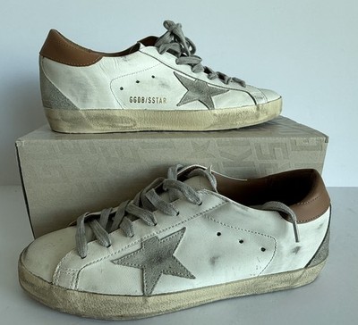 Golden Goose Superstar Classic w/ Spur White/Ice/Light Brown Women's Size US 9