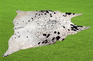100% New Cowhide Rugs Area Cow Skin Leather (47" x 52") Cow hide SA-3483