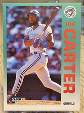 1992 Fleer Joe Carter #327 Toronto Blue Jays