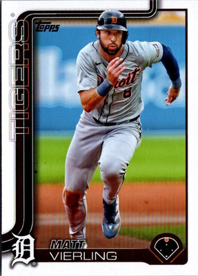 2025 Topps #166 Matt Vierling Detroit Tigers