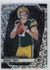 2024 Panini Prizm Rookie Variations No Huddle Prizm Michael Pratt #32 00kr
