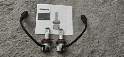 2x Philips H11 12V 18W Ultinon Pro6000 Boost 5800K +400% mit Strassenzulassung