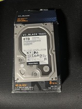 LOW HOURS Western Digital WD_BLACK 8TB 7200 RPM 3.5" Internal Hard Disk Drive