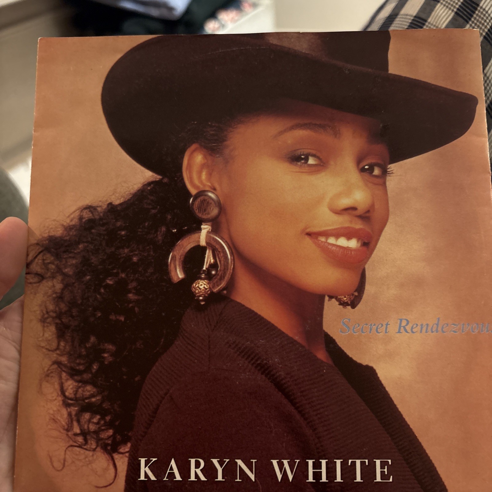 Karyn White-Secret Rendezvous/Language Of Love Vinyl 7"" Single.1989 WEA W 2855.