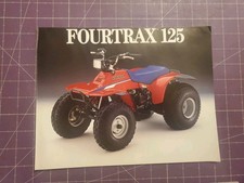 1986 Honda Fourtrax 125 ATV Brochure 