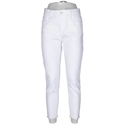 Realty, Jeans, Größe: 40, Weiß, Baumwolle/Elasthan, Einfarbig, Denim, Damen #E7U