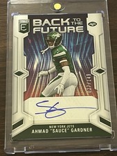 2023 Donruss Elite - Back to The Future - Sauce Gardner /149 Auto - NY Jets 🔥