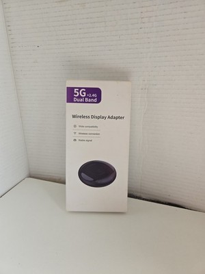 Wireless Display Adapter 5G+2G Dual Band Wide Compatibility.  