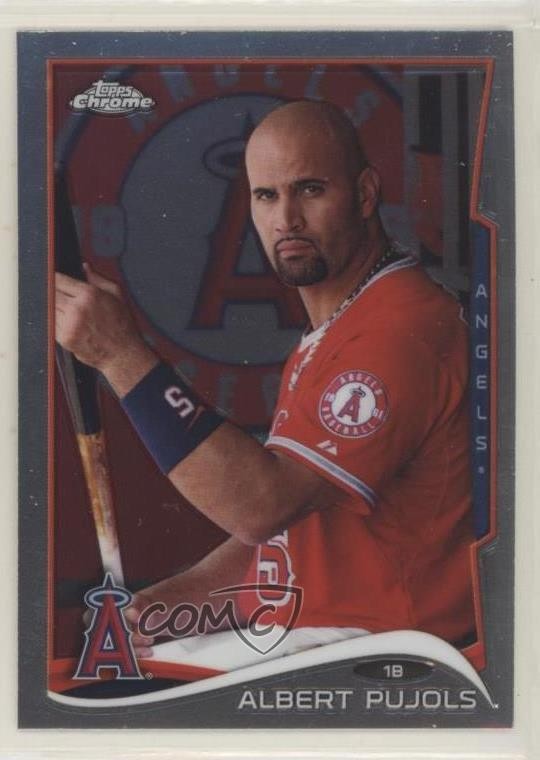 2014 Topps Chrome Albert Pujols #130 09xy