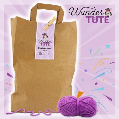 Frida's Wundertüte 500 m Makramee Kordel Mischpaket Wandschmuck Körbe DIY