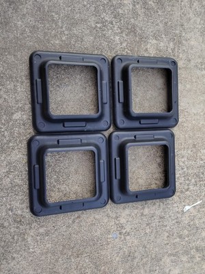 4x Original Pink Risers for The Step Aerobics Platform Size 16'' x 16''