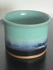 always azul pottery 4” Planter Villa Grove Colorado Various Shades Of Blue