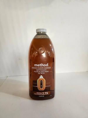Method Squirt + Mop Hardwood Floor Cleaner Refill, Almond, 68 Ounce