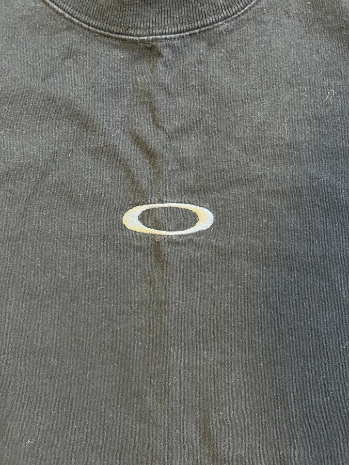 Camiseta Oakley Para Hombre De Colección Negra Talla M Grande Software Center Logo  Foto 2 de 4