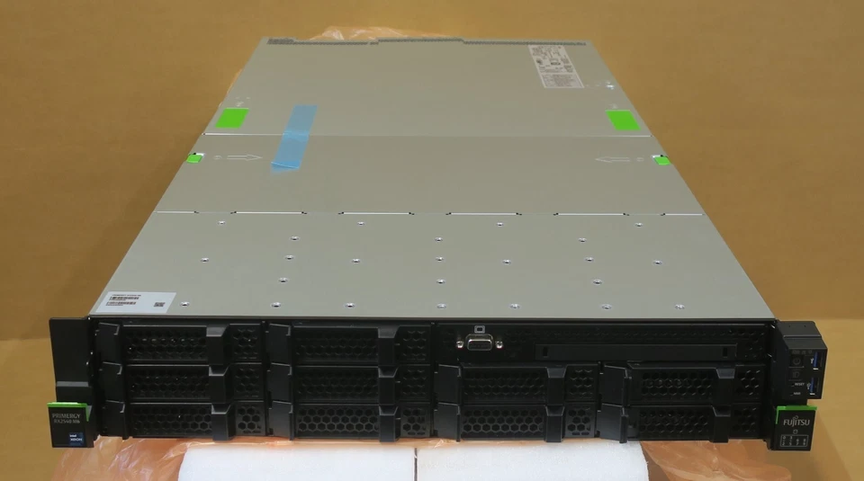 NEW Fujitsu Primergy RX2540 M6 2x 8C Gold 6334 128GB RAM 10x 3.5" Bay 2U Server - Image 3 of 4
