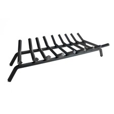 Pleasant Hearth 3 4 Premium Solid Steel Fireplace Grate 36 Inch