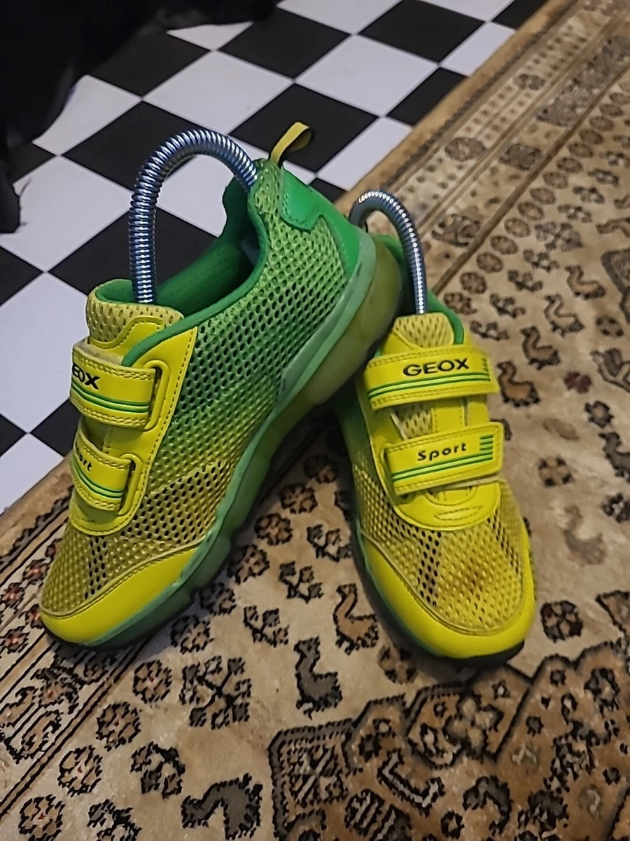Geox yellow shoes shop