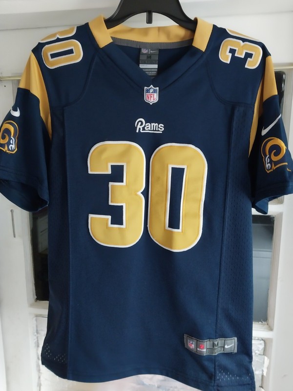 Los Angeles Rams Nike Stitched Jersey (Todd Gurley II #30) Youth Medium -(10-12)