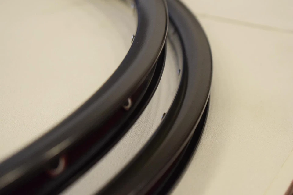 Juego de llantas Mavic OPEN 4 CD 700c 28"" 32 orificios cubierta de carretera marrón oscuro años 80 Nuevo de Lote Antiguo Foto 4 de 4