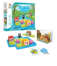 Smart Games THREE LITTLE PIGGIES Logic Kids Game Puzzle Brainteaser COMPLETE