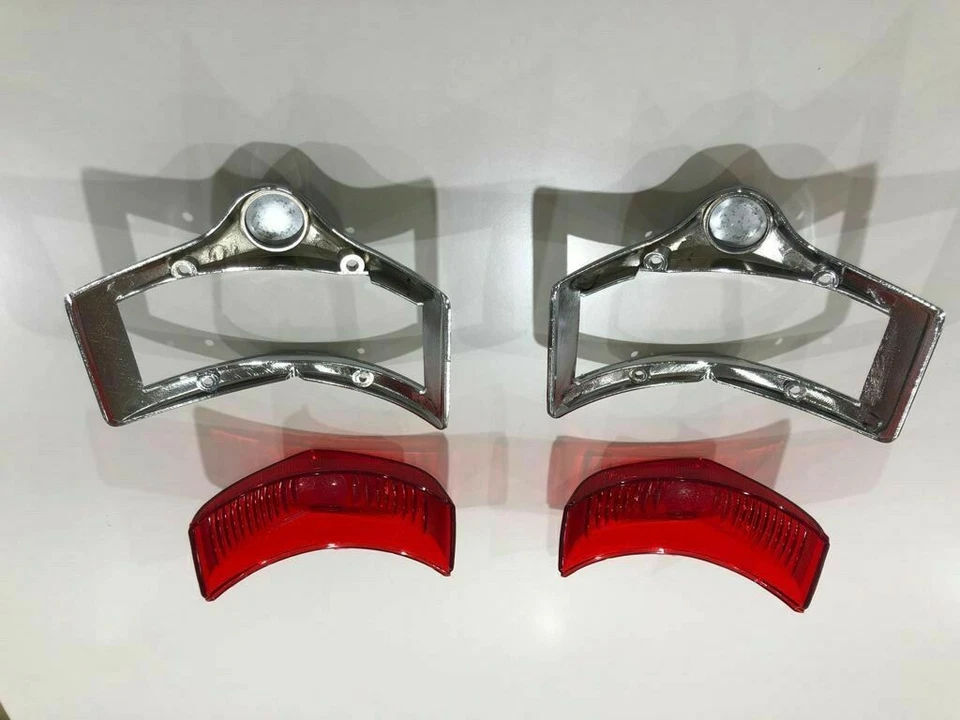 1950 1951 1952 Plymouth Special Deluxe Tail Light with lenses Pair. - Image 3 of 3