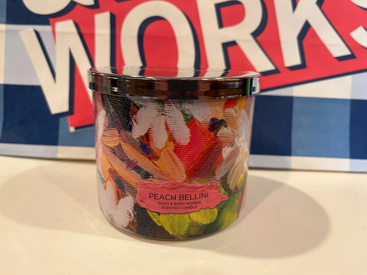 v新品未使用 バスアンドボディワークス キャンドル ピーチベリーニ v新品未使用 バスアンドボディワークス キャンドル ピーチベリーニ