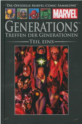 Die offizielle Marvel-Comic-Sammlung 196 Treffen der Generationen (232) Z. 1