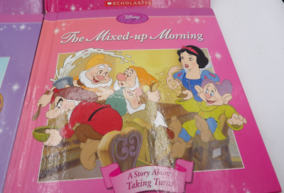 Disney Princess Book Set of 6 Scholastic Books ©2002-2003 Book