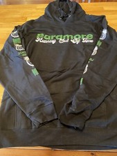 Paramore Running Out Of Time Black XL Hoodie New