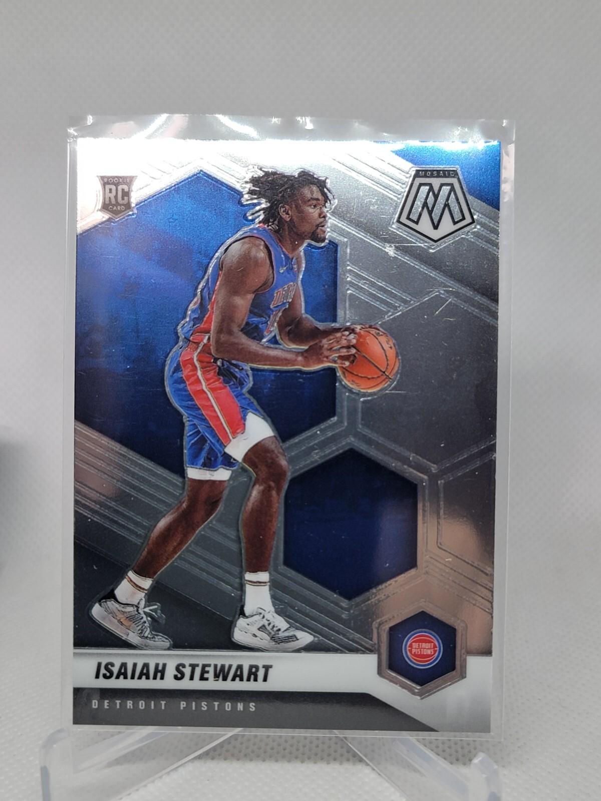Isaiah Stewart Rookie 2020-21 Panini Mosaic Detroit Pistons RC #223 C4B