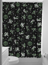 78  Shower Curtain - Retro Monster Sourpuss Frankenstein Horror Halloween Goth