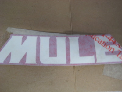 NOS OEM Kawasaki Mule Mark KAF-300C1/C2 56051-1551 | eBay