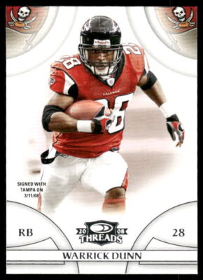 2008 Donruss Threads #3 Warrick Dunn