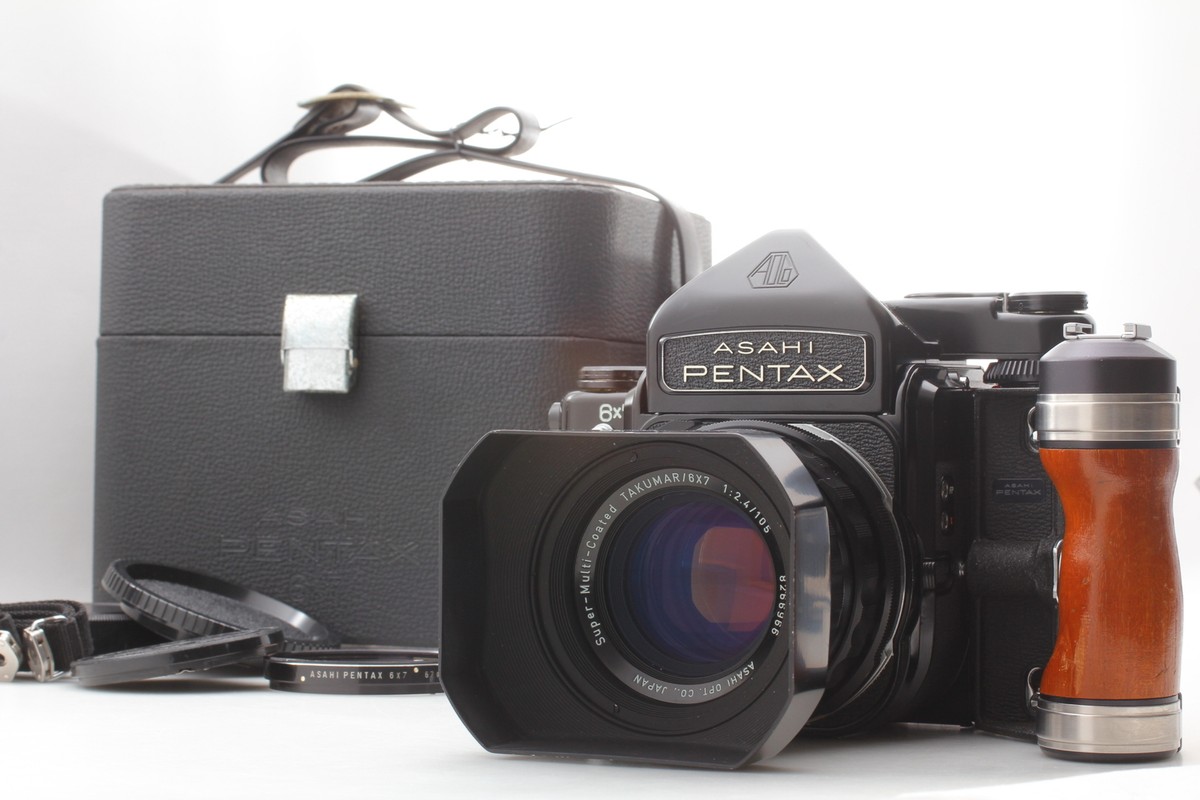 PENTAX 6x7 TAKUMAR 1:2.4 105 グリップ ケース付き PENTAX 6x7 TAKUMAR 1:2.4 105 グリップ ケース付き PENTAX 6x7