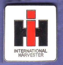 IH INTERNATIONAL HARVESTER TRACTOR TRUCK IHC HAT PIN LAPEL ENAMEL BADGE #1278