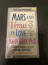 Mars and Venus in Love Book Gray Relationships Self Help Gender Differences