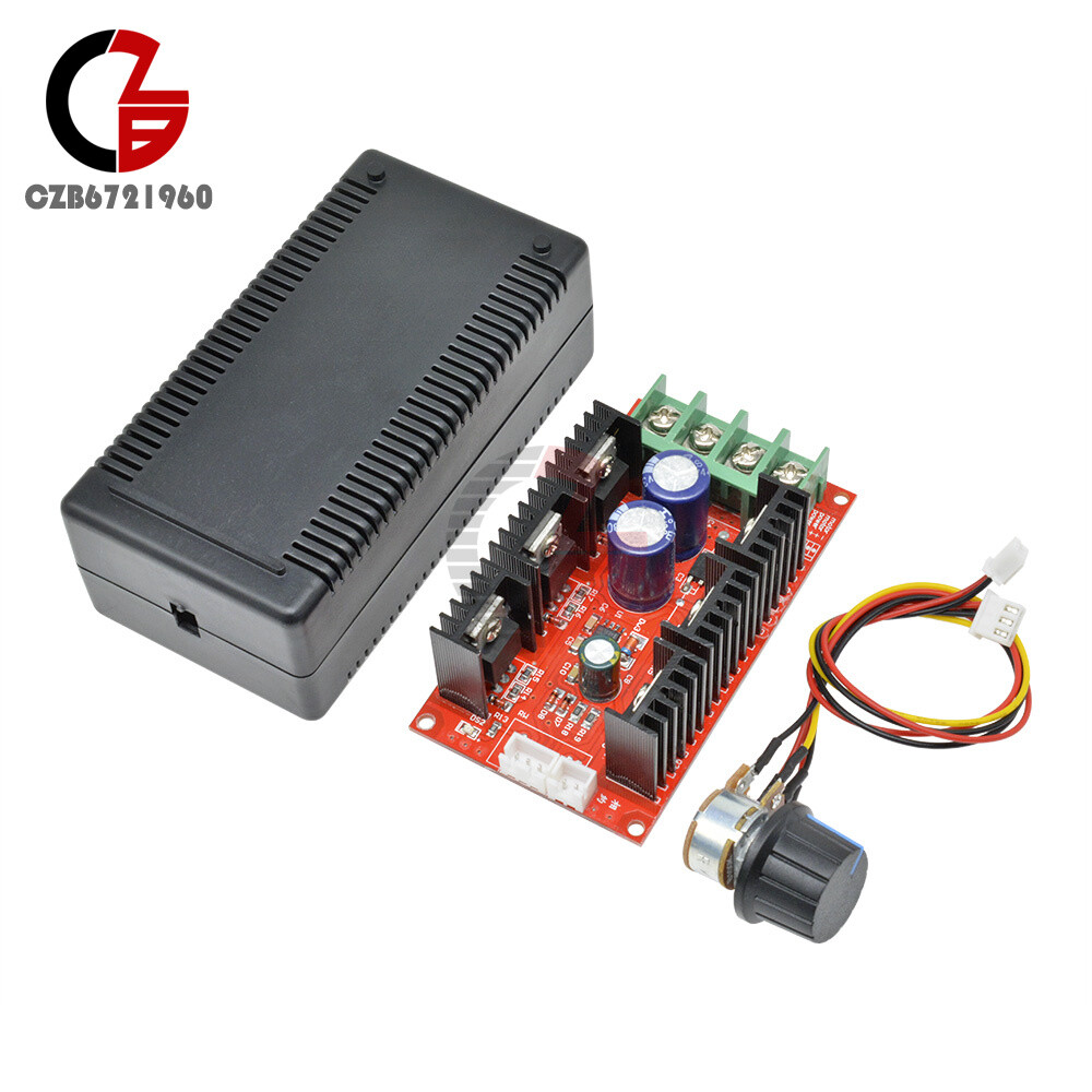 Controller Dc 10-50v Pwm Controller PWM Per Motori DC 10-50V 2000W 40A - Per Controllo Velocità, HHO, RC, 12V/24V/48V Controller Hho Rc - Foto 5