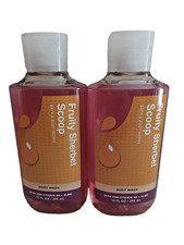 2pk Bath Body Works FRUITY SHERBET SCOOP Shower Gel Body Wash FREE SHIP New