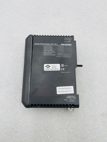 EMERSON DELTAV KJ1501X1-BB1 SYSTEM PASSTHROUGH POWER SUPPLY 12/12DC #K-2494 - Picture 4 of 6