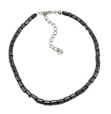New Hematite Beaded Anklet 9.5 with Extender ...