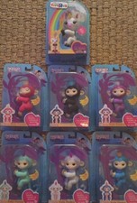 WowWee Fingerlings Monkeys 6 ,GIGI Unicorn ORIGINAL 7 RARE Christmas Toy Bundle