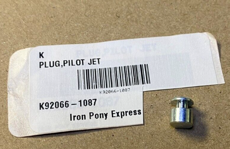 happy Kawasaki OEM Carb Pilot Jet Plug KZ1000 Police CSR C/P A/J Models