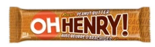 OH HENRY! Chocolate Bar with Reese's Peanut Butter, 58g