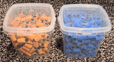 400 Pcs Sanding Bands for Nail Drill, 200 pcs 150 , 200 pcs 240 , Dremel Bits