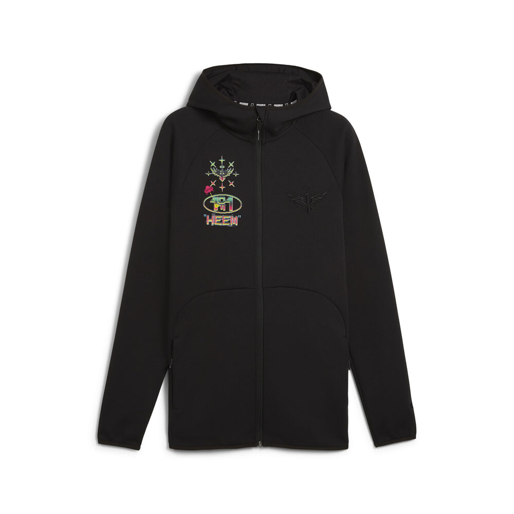 Мужская куртка на молнии Puma Melo 1Love Dime, размер S, Повседневная спортивная верхняя одежда, 6277