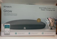 Hatch HBG16001GR Baby Grow Smart Changing Pad and Scale Grey New Factory Sealed