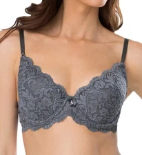 Smart and Sexy 85046 Signature Lace Underwire Push Up Bra