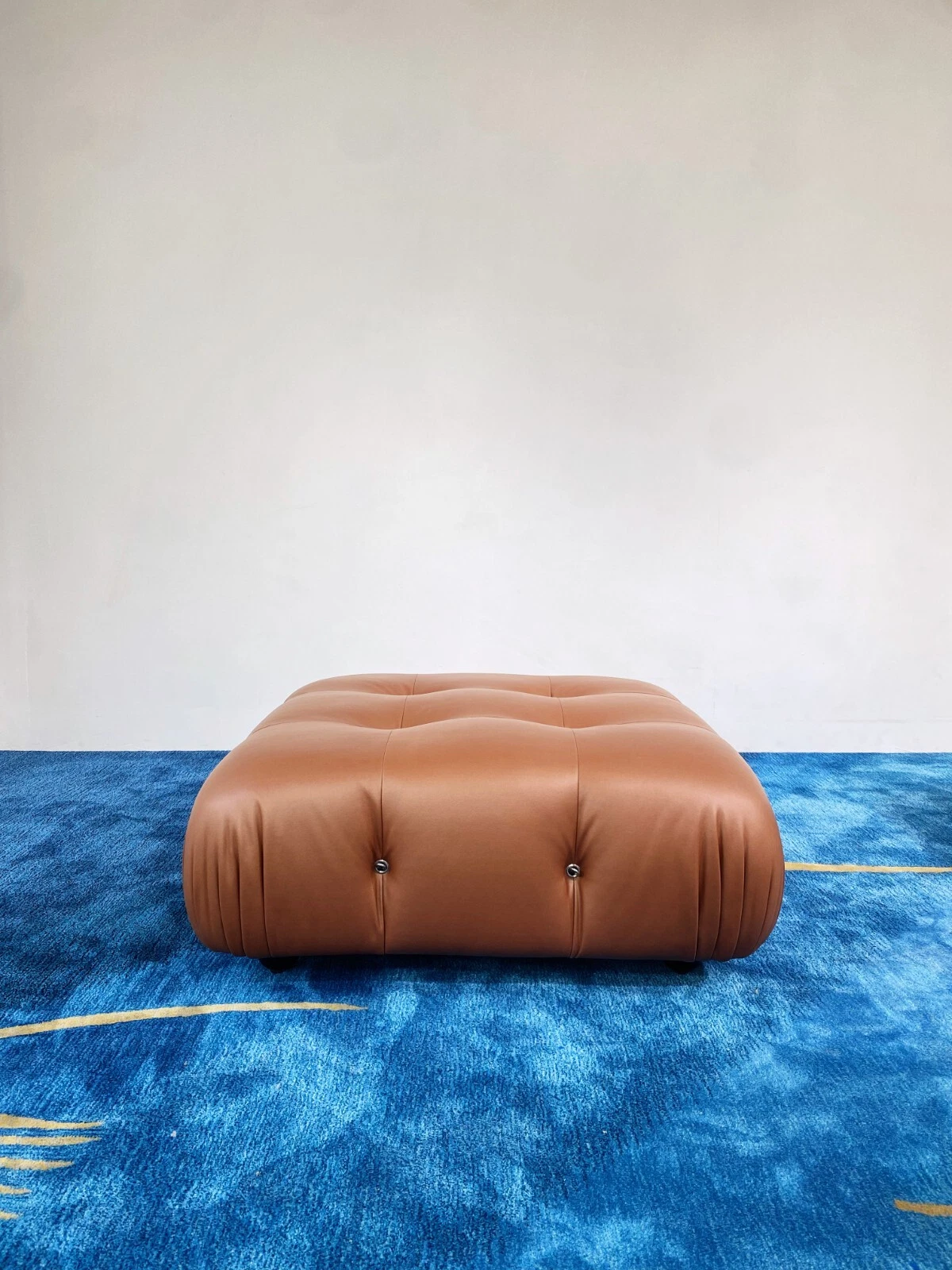 Mario Bellini Tribute Sofa Custom Modular Sectional by Adorn Croft: Ottoman